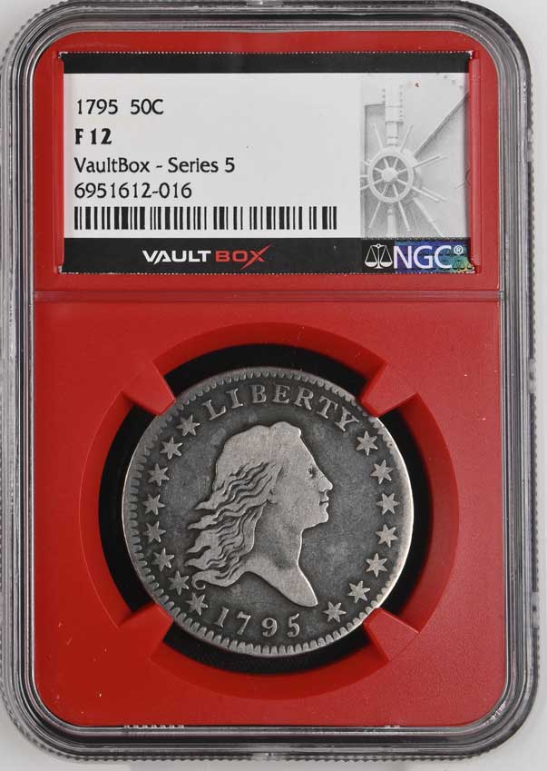 1795 Flowing Hair Half Dollar NGC F12 - Series 5