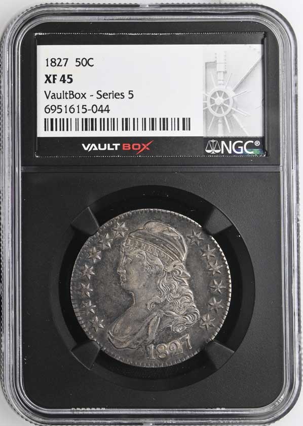 1827 Capped Bust Half Dollar NGC XF45 - Series 5