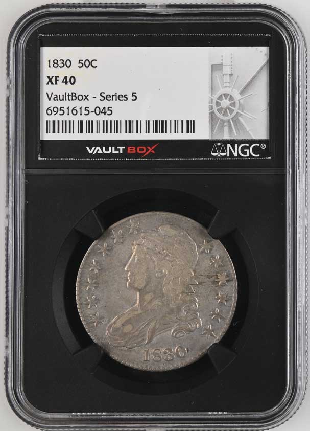 1830 Capped Bust Half Dollar NGC XF40 - Series 5