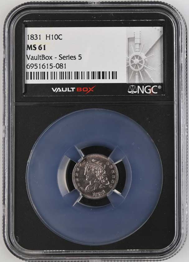 1831 Capped Bust Half Dime NGC MS61 - Series 5