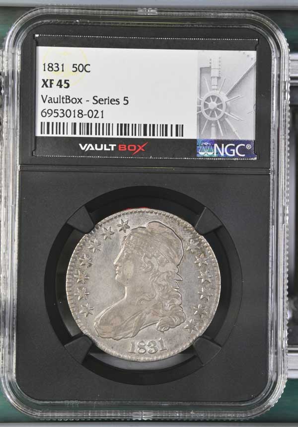 1831 Capped Bust Half Dollar NGC XF45 - Series 5