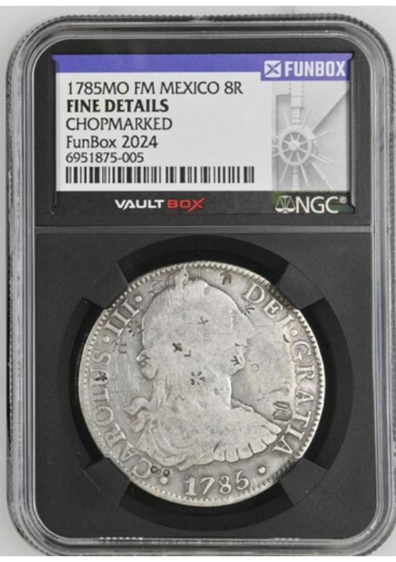 1785MO FM MEXICO 8R NGC FINE DETAILS CHOPMARKED FRONT