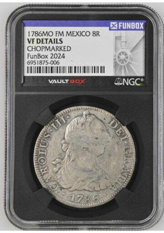 1786MO FM MEXICO 8R NGC VF DETAILS CHOPMARKED FRONT