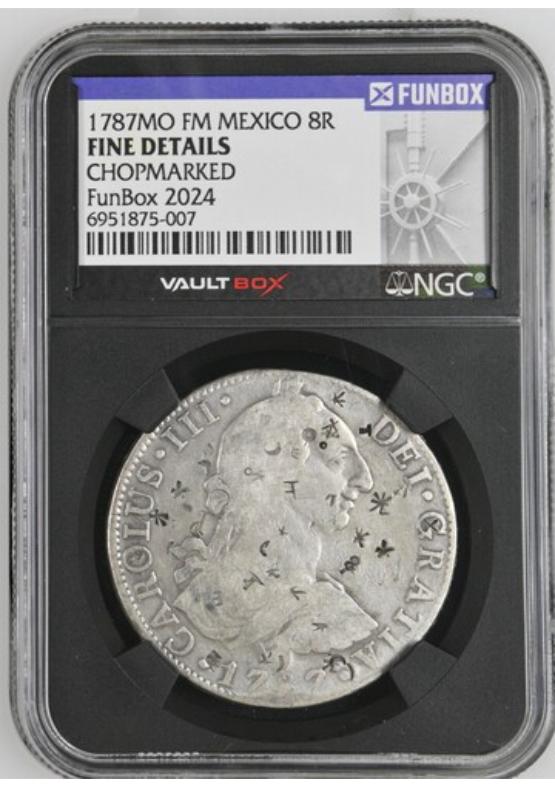 1787MO FM MEXICO 8R NGC FINE DETAILS CHOPMARKED FRONT