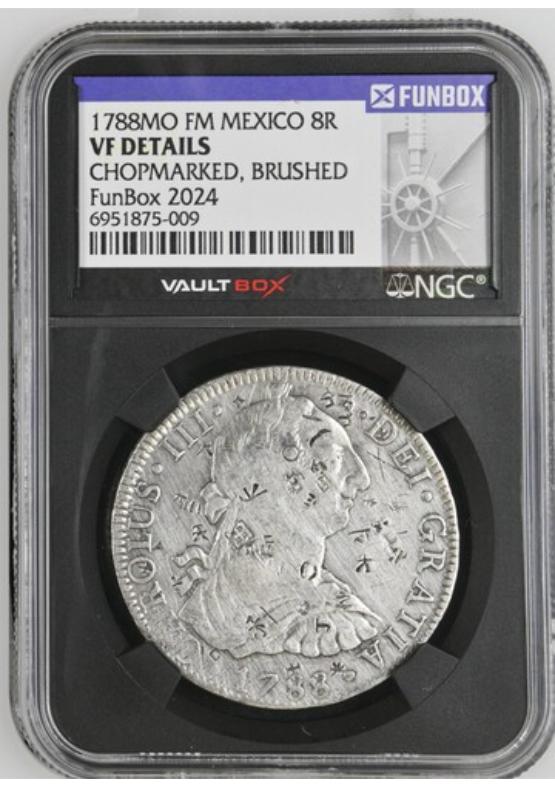 1788MO FM MEXICO 8R NGC VF DETAILS CHOPMARKED FRONT