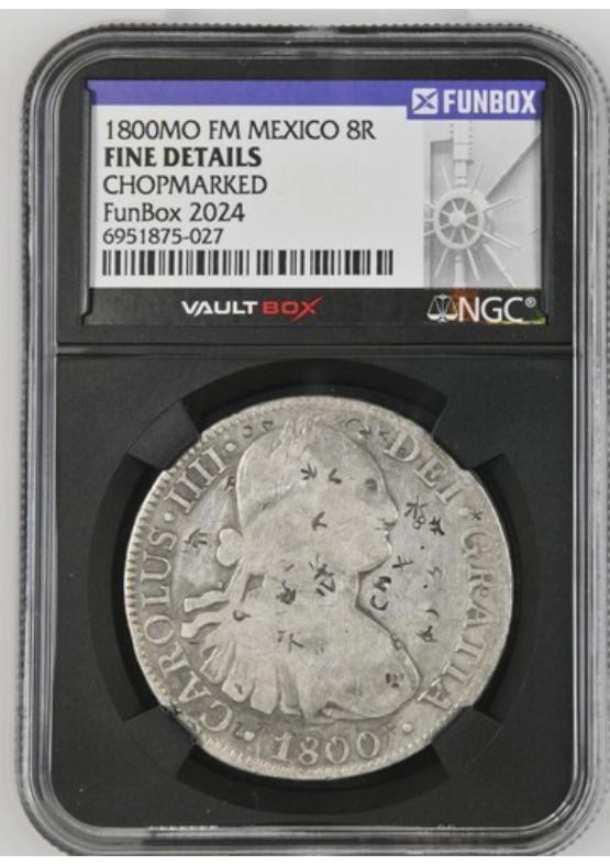 1800MO FM MEXICO 8R NGC FINE DETAILS CHOPMARKED FRONT