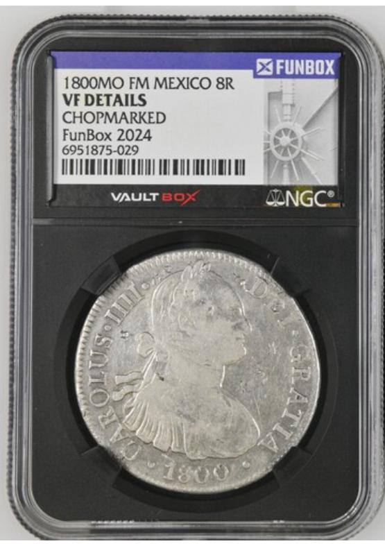 1800MO FM MEXICO 8R NGC VF DETAILS CHOPMARKED FRONT