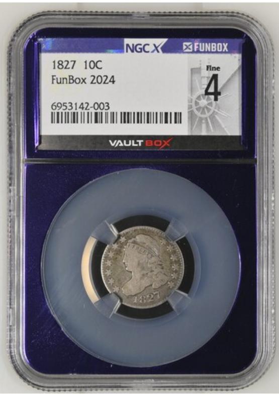 1827 10C NGCX FINE 4 FRONT