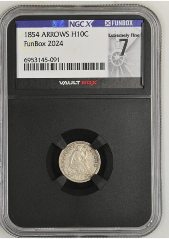 1854 ARROWS H10C NGCX EXTREMELY FINE 7 FRONT