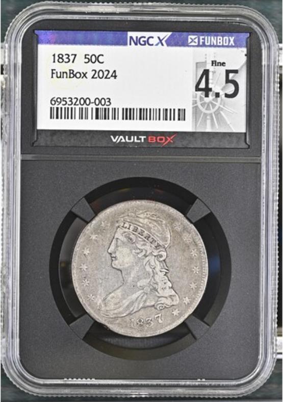 1837 50C NGCX FINE 4.5 FRONT