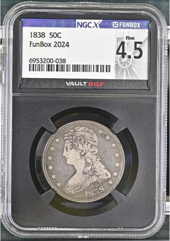 1838 50C NGCX FINE 4.5 FRONT