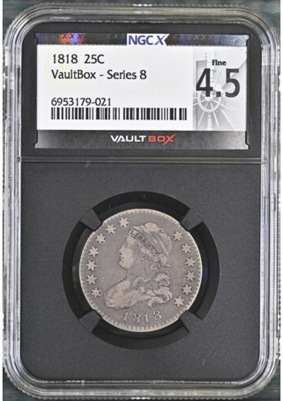 1818 25C NGCX FINE 4.5 Series 8 Front