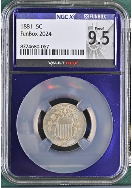 1881 5C NGCX PROOF 9.5 Front