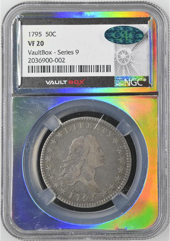 1795 50C NGC VF20 CAC FRONT