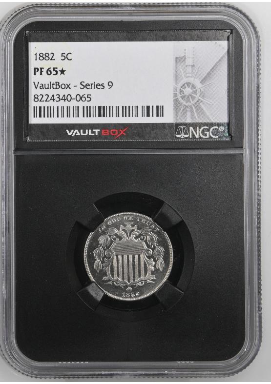 1874 3CN NGC PF65 CAMEO FRONT