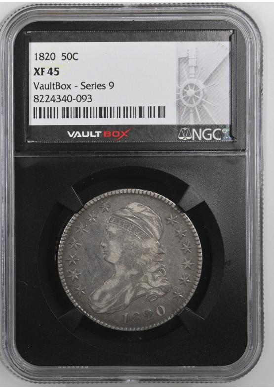 1820 50C NGC XF45 FRONT