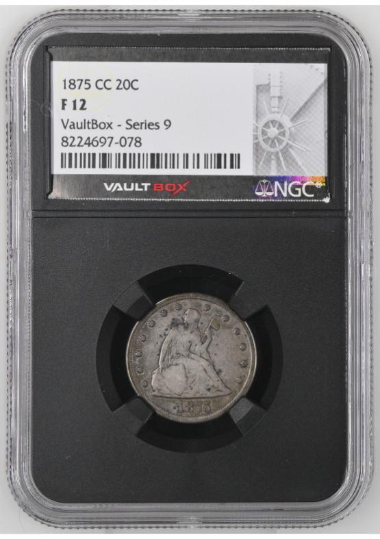 1875-CC 20C NGC F12 FRONT