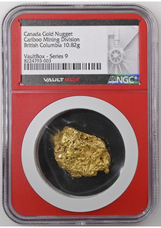 10.82G CARIBOO MINING DIVISION BRITISH COLUMBIA