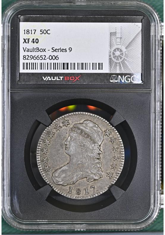 1817 50C NGC XF40 FRONT