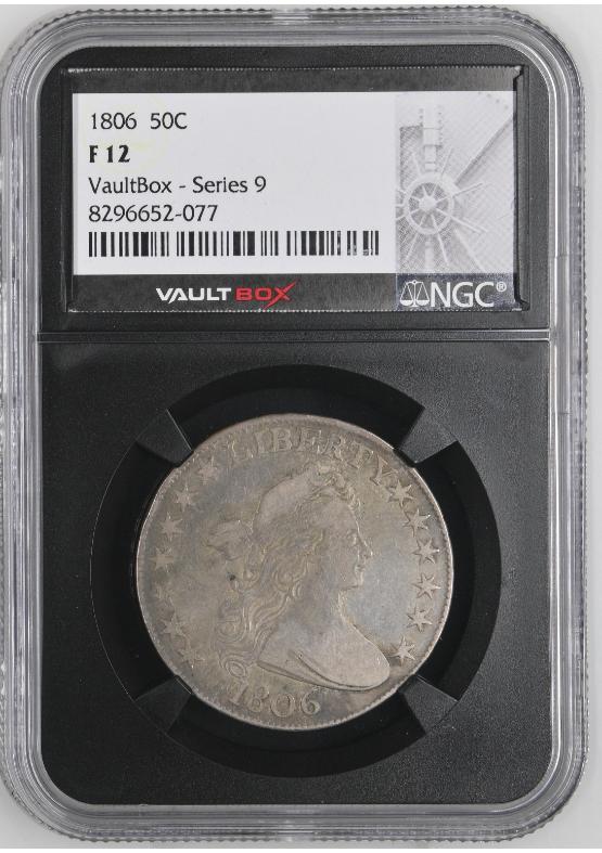 1806 50C NGC F12 FRONT