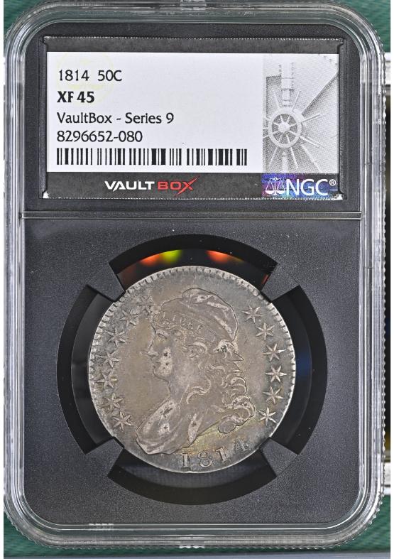 1814 50C NGC XF45 FRONT
