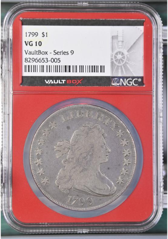 1799 $1 NGC VG10 FRONT
