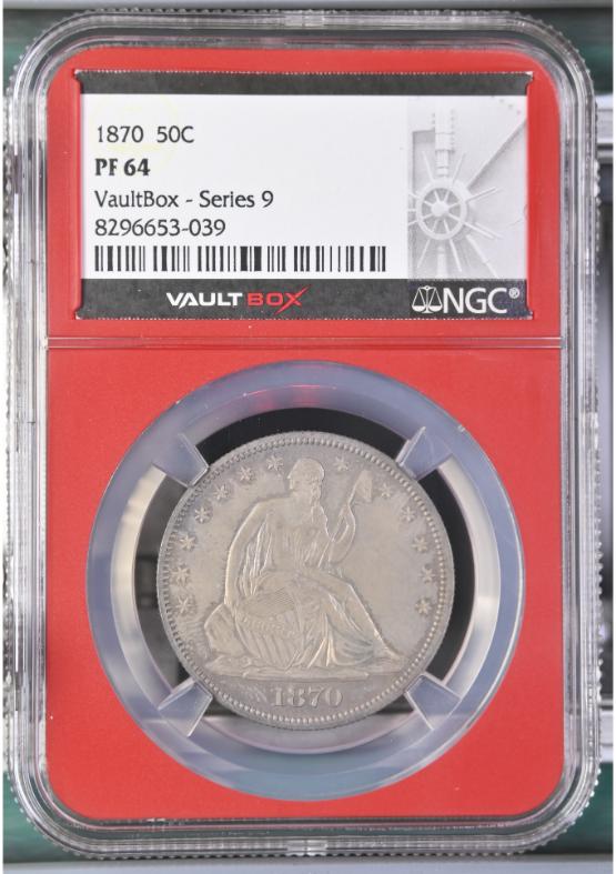 1870 50C NGC PF64 FRONT