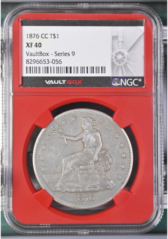 1876-CC T$1 NGC XF40 FRONT