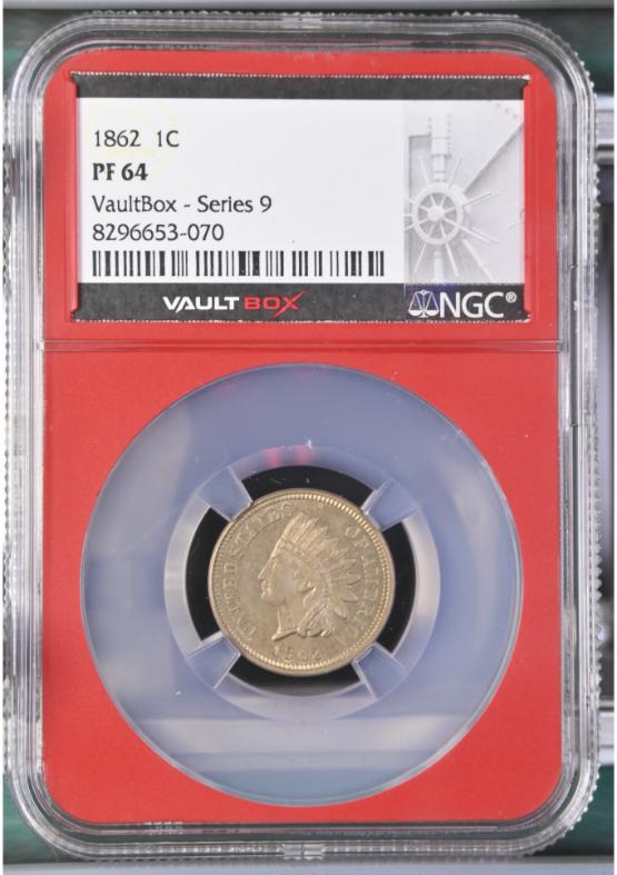 1862 1C NGC PF64 FRONT