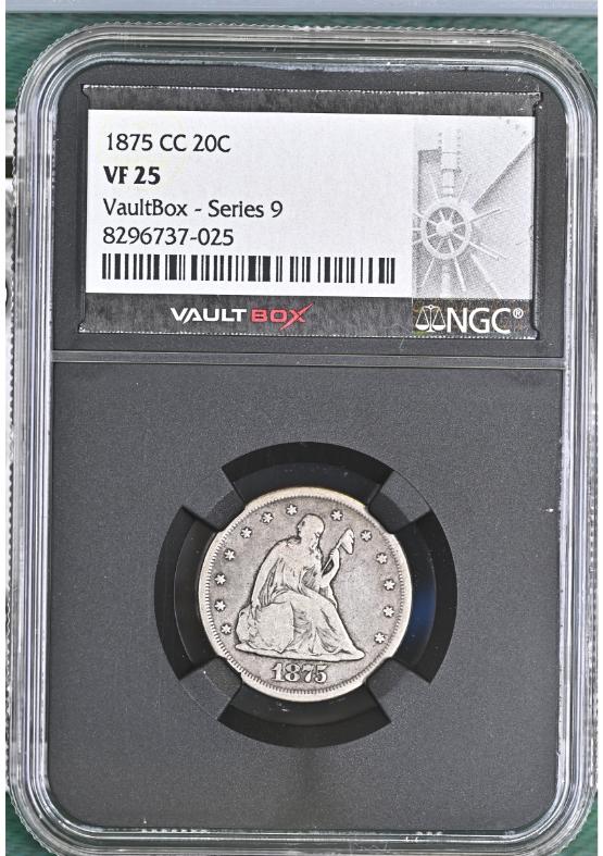 1875-CC 20C NGC VF25 FRONT