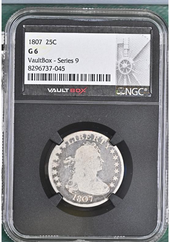 1807 25C NGC G6 FRONT