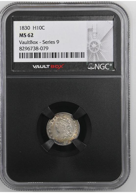 1830 H10C NGC MS62 FRONT