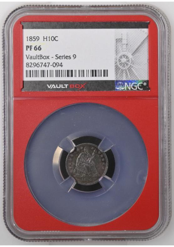 1859 H10C NGC PF66 FRONT