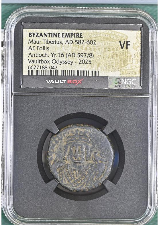 BYZANTINE EMPIRE MAUR.TIBERIUS
