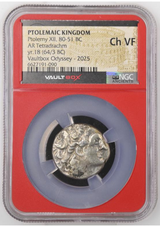 PTOLEMAIC KINGDOM PTOLEMY XII