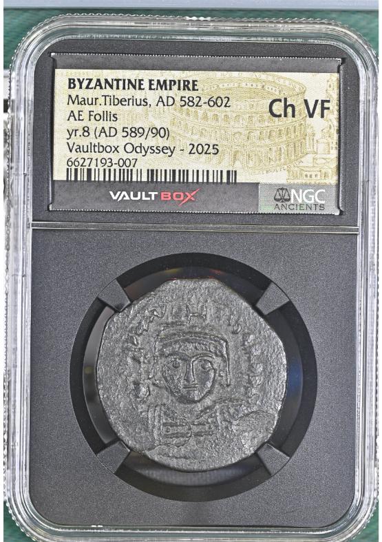 BYZANTINE EMPIRE MAUR.TIBERIUS