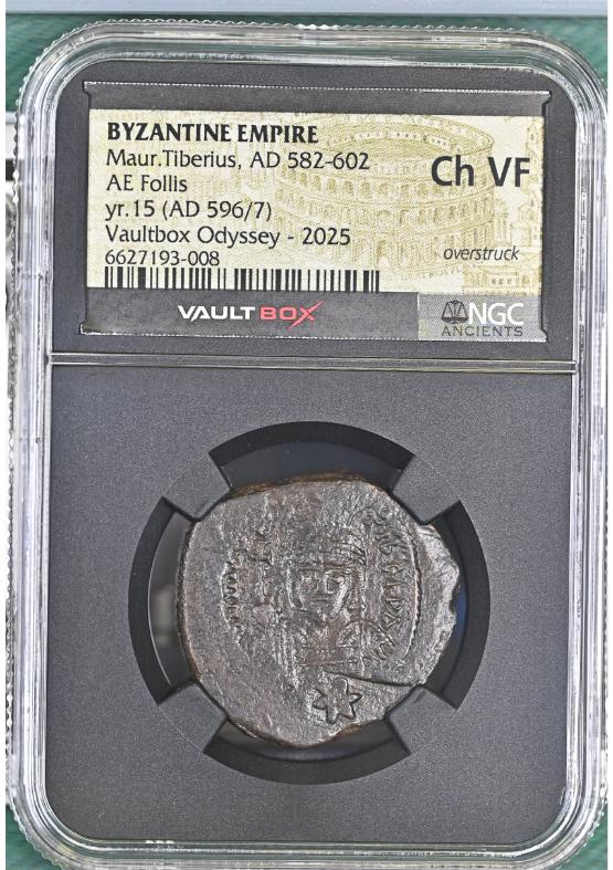 BYZANTINE EMPIRE MAUR.TIBERIUS