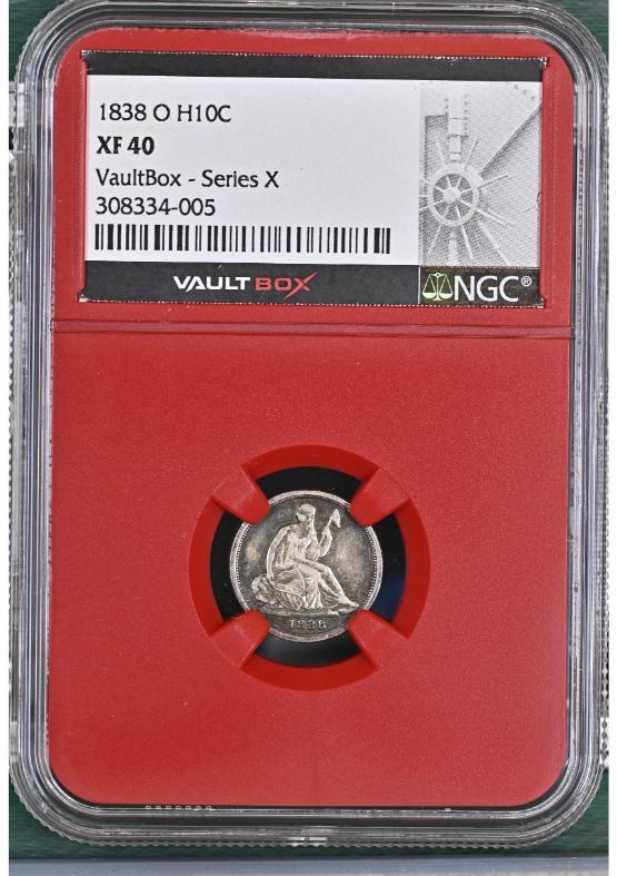 1838-O H10C NGC XF40 FRONT