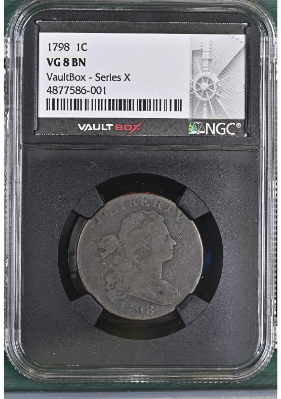 1798 1C NGC VG8BN FRONT