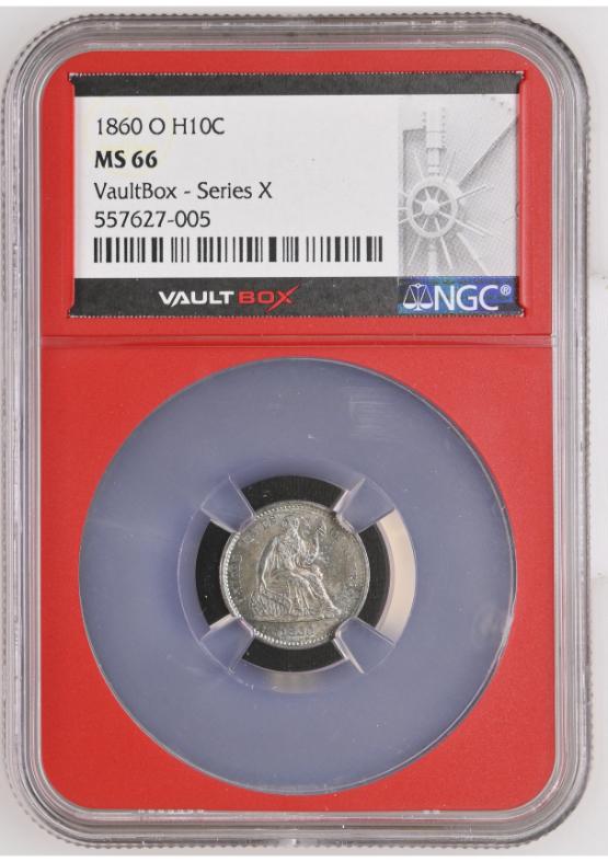 1860-O H10C NGC MS66 FRONT
