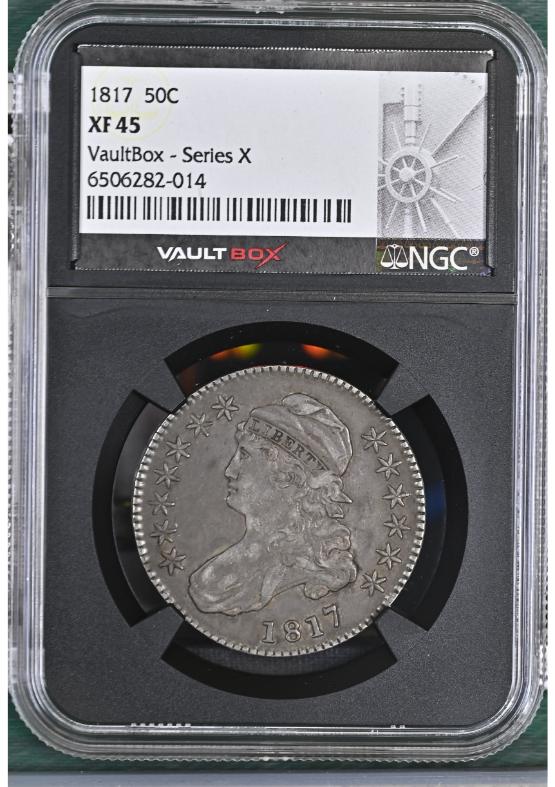 1817 50C NGC XF45 FRONT