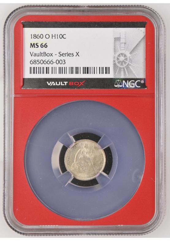 1860-O H10C NGC MS66 FRONT