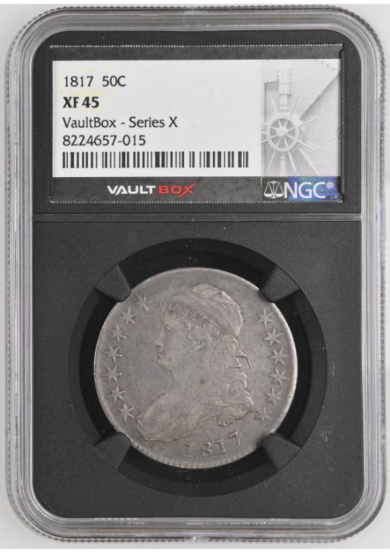 1817 50C NGC XF45 FRONT