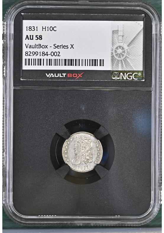 1831 H10C NGC AU58 FRONT