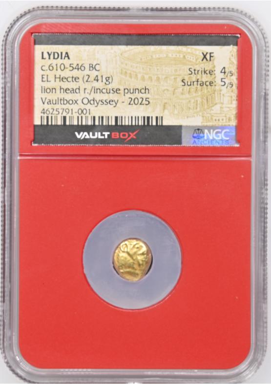 LYDIA C.610-546 BC EL HECTE XF STRIKE: 4/5 SURFACE: 5/5  FRONT