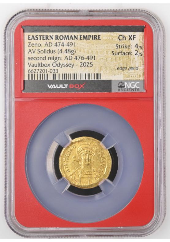EASTERN ROMAN EMPIRE ZENO