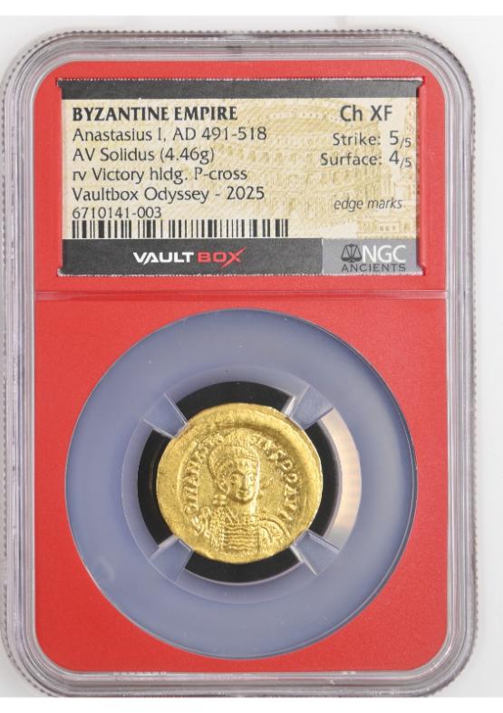 BYZANTINE EMPIRE ANASTASIUS I