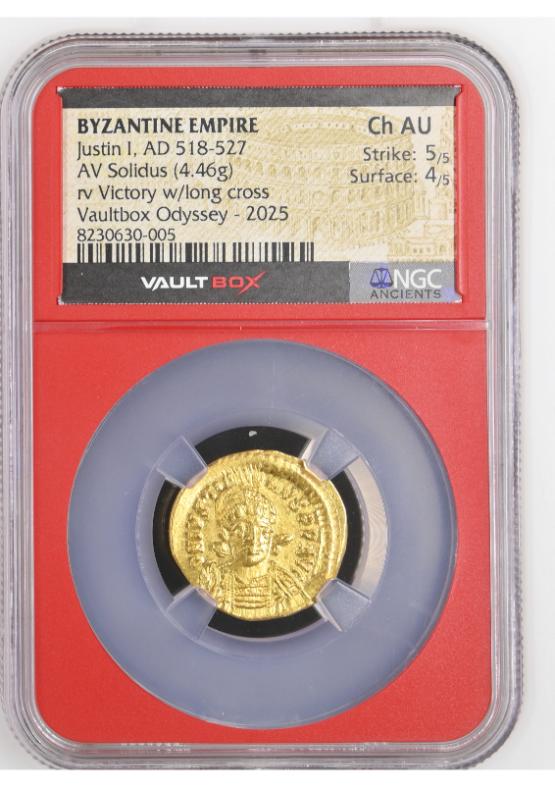 BYZANTINE EMPIRE JUSTIN I