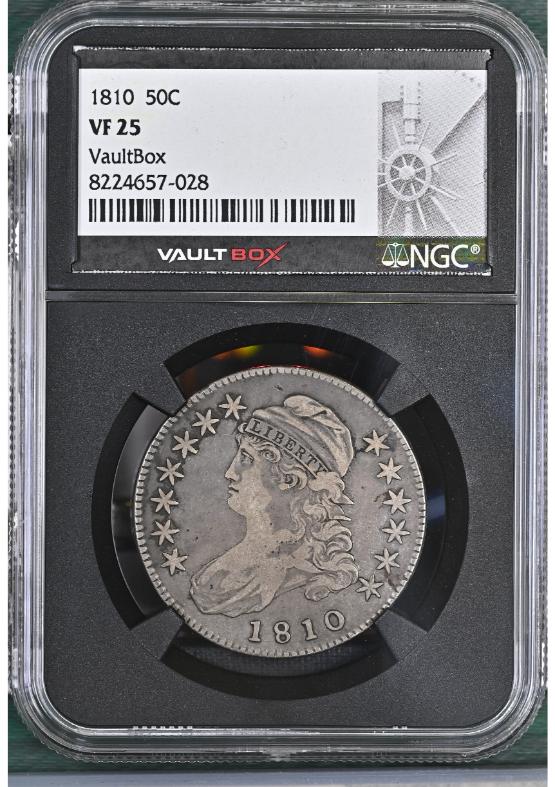 1810 50C NGC VF25 FRONT