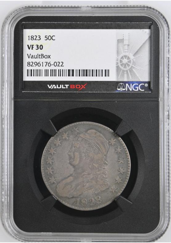 1823 50C NGC VF30 FRONT
